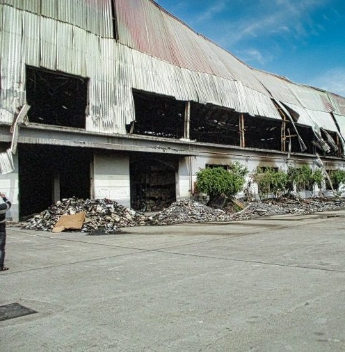 On-site assessment of building damage