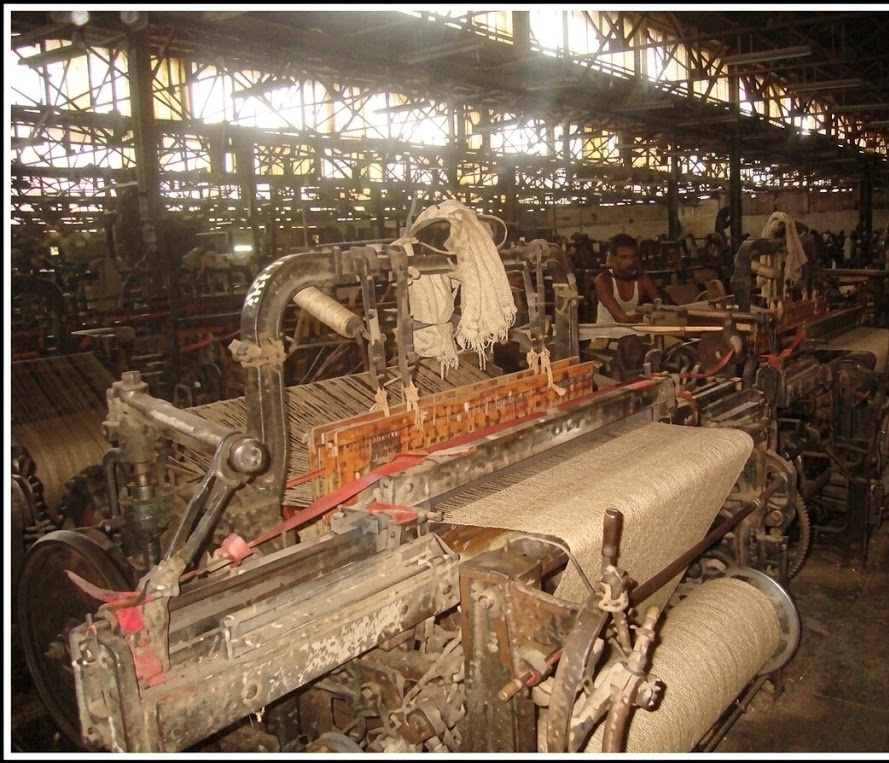 Jute goods inspection